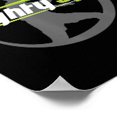 Poster Mighty Spin Ping Pong Tee Cool de tennis de table (Coin)