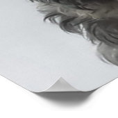 Poster Mignable Adorable West Highland White Terrier dans (Coin)