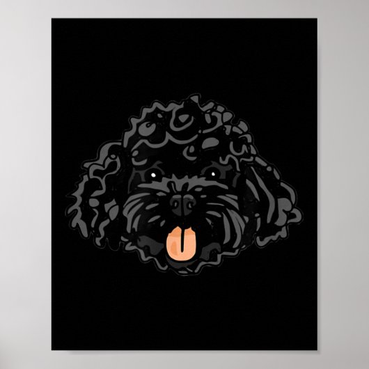 Poster Mignon Apoo noir (Devant)