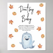 Poster Mignon fantôme - Ne dis pas bébé (Devant)