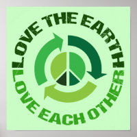 Mignon Love The Earth Activiste De l'environnement