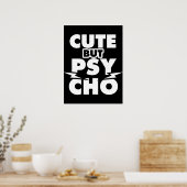 Poster Mignon Mais Psycho (Cuisine)