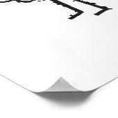 Poster mignon mouton de dessin animé (Coin)