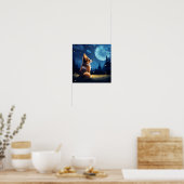 Poster Mignon Pembroke Welsh Corgi (Cuisine)