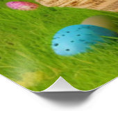 Poster Mignonne Bunnyfor Pâques pour une humeur positive (Coin)