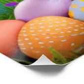 Poster Mignonne Bunnyfor Pâques pour une humeur positive (Coin)