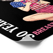 Poster Mignonne Fille 30 Ans Et Comptant J'Ai Gagné Cance (Coin)