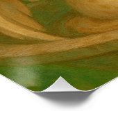 Poster Mignonne, Gros yeux, bébé unisus, pegasus unicorne (Coin)