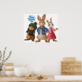 Poster Mignonne lapin peter pete (Cuisine)