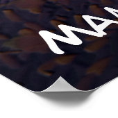 Poster Mignonne Mama Llama Gardez votre Cool (Coin)