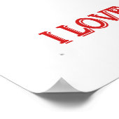 Poster Mignonne maman poème t'aime (Coin)