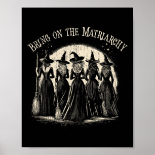 Poster Mignonne Porte Sur La Matriarchie Halloween Kamala