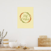 Poster Mignonne Wives Wives Wreath (Cuisine)