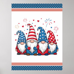 Poster Mignons nains de dessin animé USA américains-68123