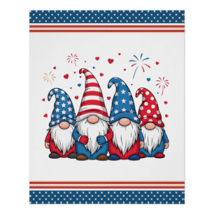 Poster Mignons nains de dessin animé USA américains-68123
