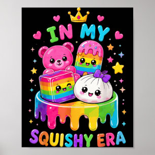 Poster Mignons Personnages Kawaii Vibes Douces Pour Fille