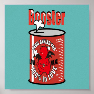 Poster Migny Shy Devil en AMOUR