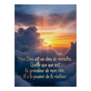 Poster Mijn God Perfect Poster