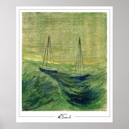 Poster Mikalojus Konstantinas Ciurlionis Zedign Art Post. (Devant)