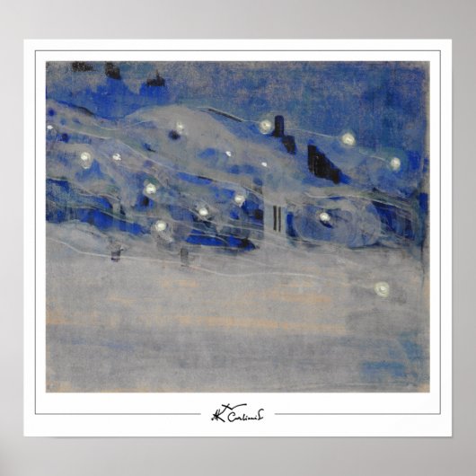 Poster Mikalojus Konstantinas Ciurlionis Zedign Art Post. (Devant)