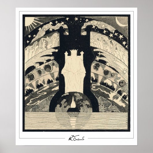 Poster Mikalojus Konstantinas Ciurlionis Zedign Art Post. (Devant)