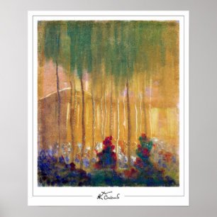 Poster Mikalojus Konstantinas Ciurlionis Zedign Art Post.