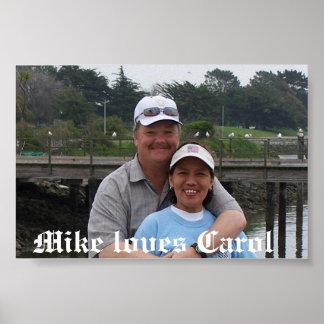 Poster Mike aime Carol
