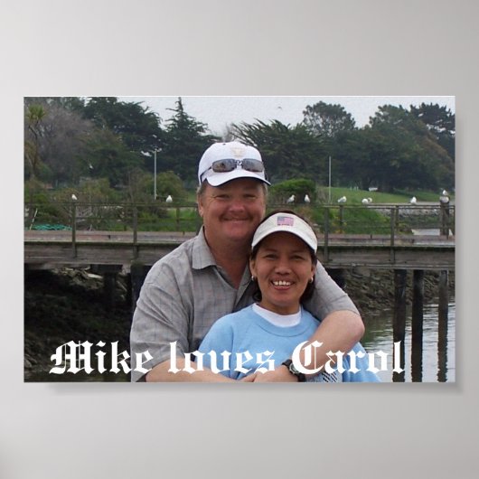 Poster Mike aime Carol (Devant)