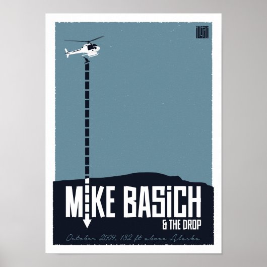 Poster Mike Basich Heli Drop (Devant)