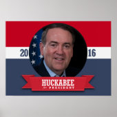 POSTER MIKE HUCKABEE 2016 (Devant)