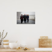 Poster Mike, Karen et Charlotte Pence à Dachau (Cuisine)