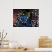 Poster Mikhail Vrubel - Démon assis (Cuisine)