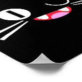 Poster Miko Kuta Neko Chat Cosplay Glitch Jeu Vidéo Techs (Coin)