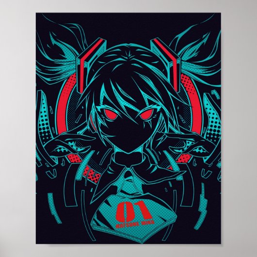 Poster Miku Digital Diva (Devant)