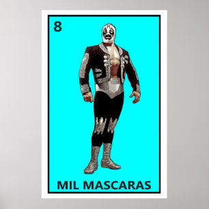 Poster Mil Mascaras