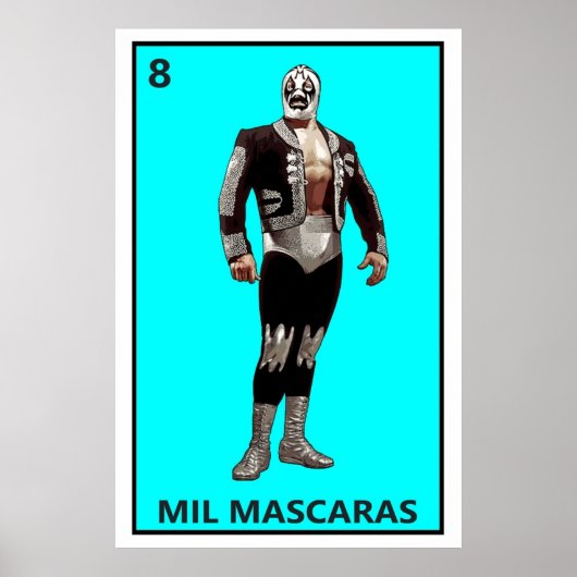 Poster Mil Mascaras (Devant)