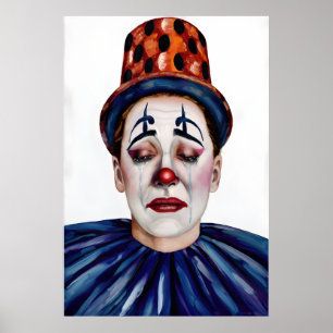 Poster Mila porte trop bien le sourire – Portrait d'un cl