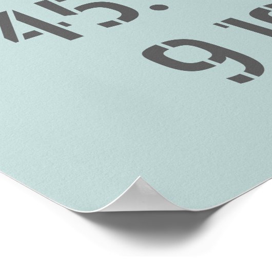 Poster Milan Latitude Longitude (Coin)