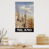 Poster Milano (Cuisine)