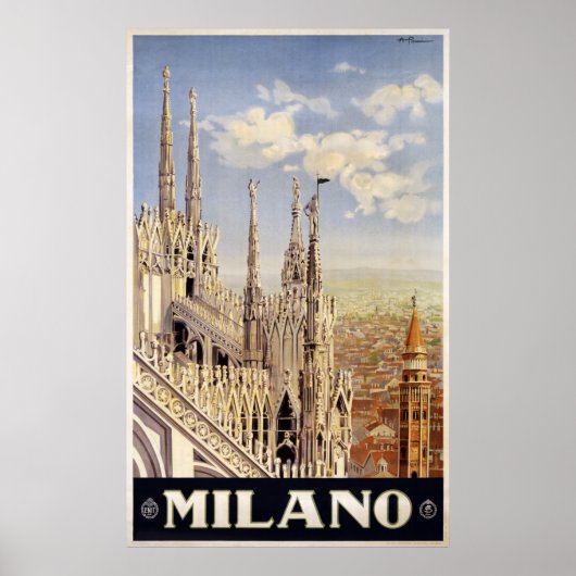 Poster Milano (Devant)