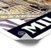 Poster Milano Italie Vintage voyage (Coin)