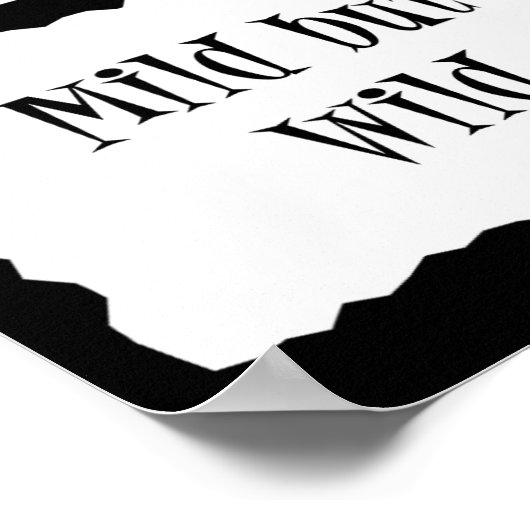 Poster MILD - Halloween Paquet chaud Costume Taco (Coin)