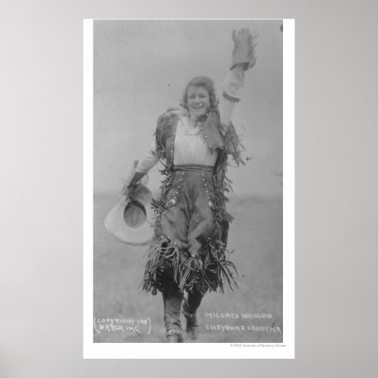 Poster Mildred Douglas. (Devant)