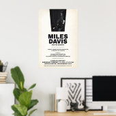 Poster Miles Davis - My Funny Valentine - Four & More (Bureau à domicile)