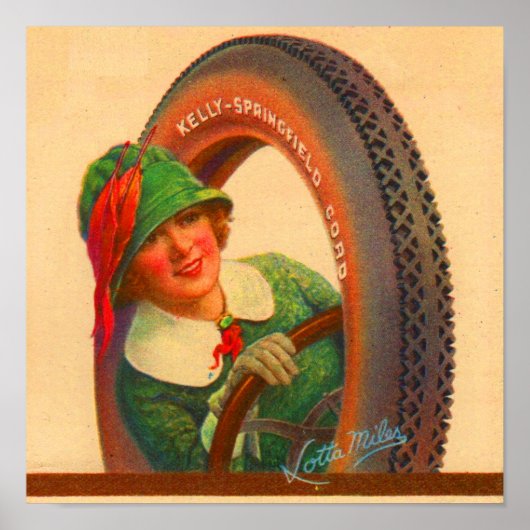 Poster Miles Lotta no. 1 - 1920s Kelly-Springfields m (Devant)