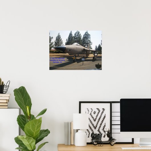 Poster militaire Vliegtuig (Thuiskantoor)