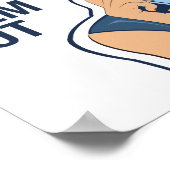 Poster Militante politique féministe Démocrate Femmes Éle (Coin)