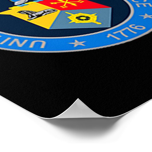 Poster Military Security Agency Intelligence Corps Vetera (Coin)