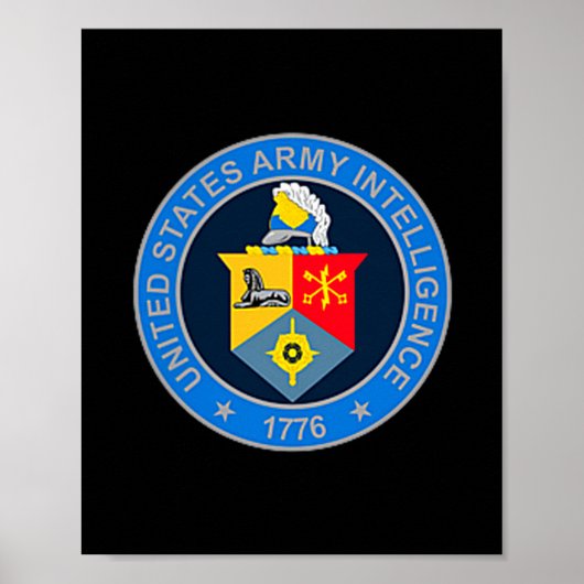 Poster Military Security Agency Intelligence Corps Vetera (Devant)