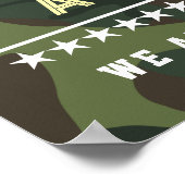 Poster Military Welcome Home Invitation – Army National  (Coin)